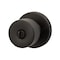 Sure-Loc Hardware Sure-Loc Hardware Bergen Round Entry Knobset, Flat Black BG107 FBL - alternate 3